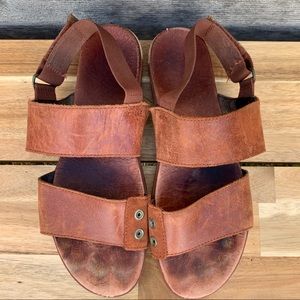Torpeda Leather & Suede Sandal